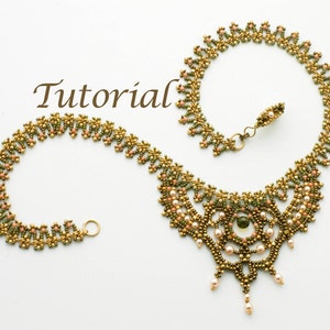 Beadwoven Necklace Tutorial Slaying Dragons Digital Download