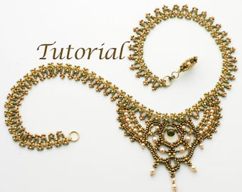 Beadwoven Necklace Tutorial Slaying Dragons Digital Download