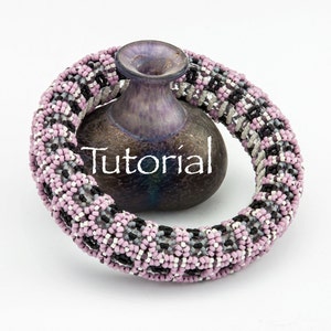 Beadwoven Bracelet Tutorial Bodacious Bangle Digital Download