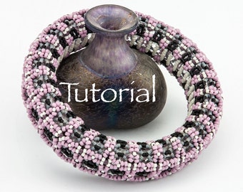 Beadwoven Bracelet Tutorial Bodacious Bangle Digital Download