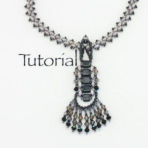 Beaded Necklace Tutorial: River Walk Digital Download