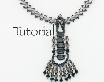 Beaded Necklace Tutorial: River Walk Digital Download