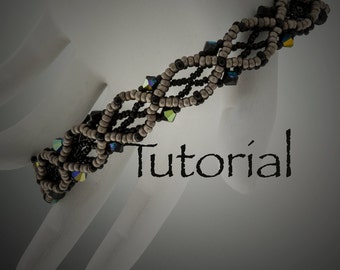 Beaded Bracelet Tutorial Eclipse Digital Download