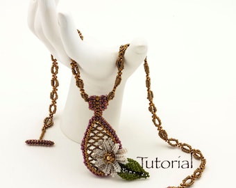 Seed Bead Necklace Pattern She Loves Me Digital Download