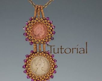Beaded Pendant Pattern In For a Penny Digital Download
