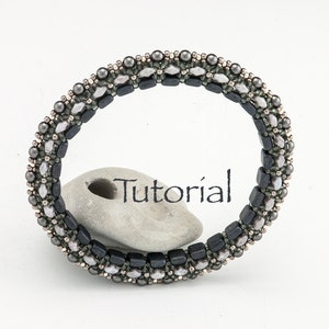 Beadwoven Bracelet Tutorial Magic Bangle (advanced) Digital Download