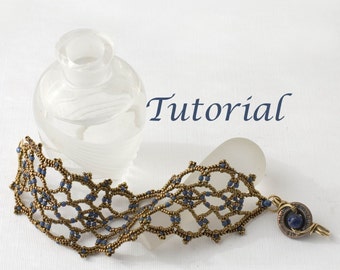 Beaded Bracelet Tutorial Lacy Lapis Digital Download