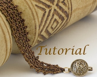 Beaded Bracelet Tutorial Net of Dreams Digital Download