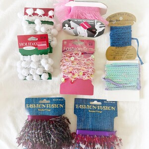 DeStash Vintage gemengde afwerkingen kralen linten knutselen knutselprojecten