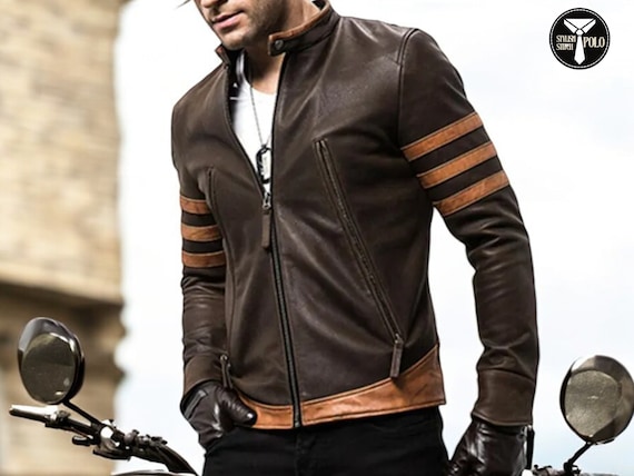 Locomotive Multi-zip Leather Men's Jacket Locomotive Multi-zip Leather Men's Jacket