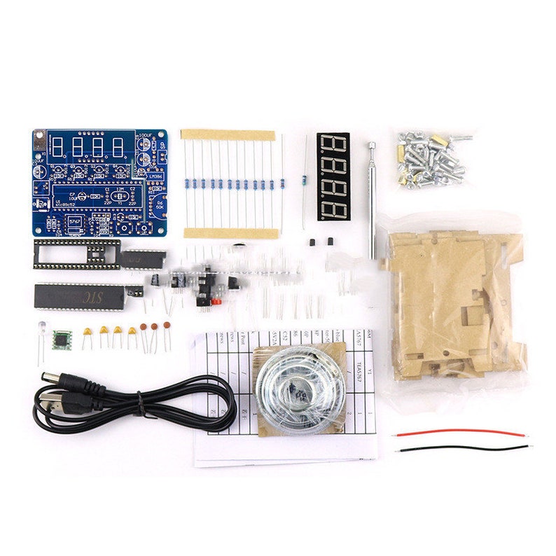 FM Radio Soldering Kit, DIY STEM Project Kit, Electronic Soldering
