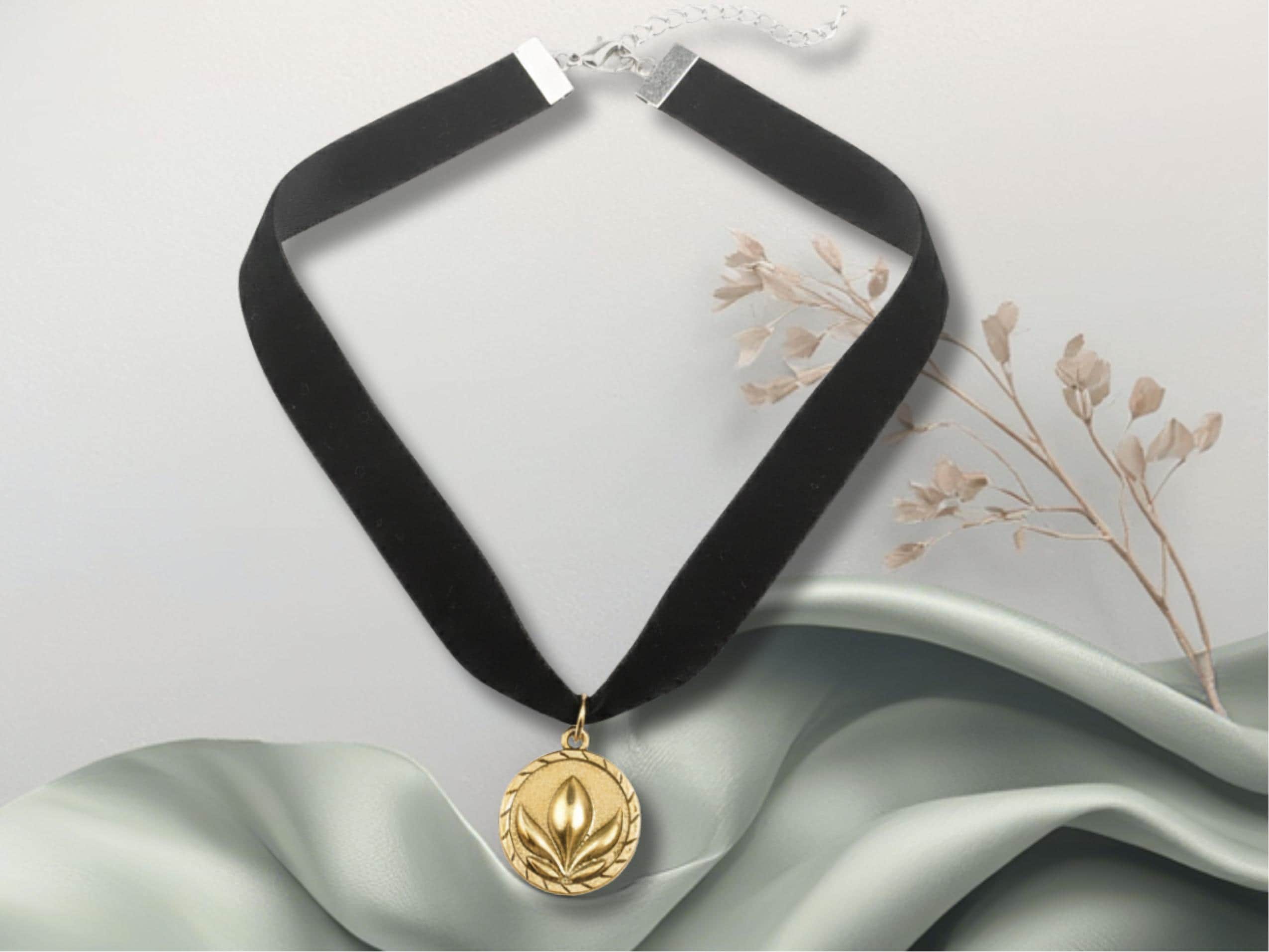 Black Dress Necklace - Etsy