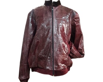 Snakeskin jacket