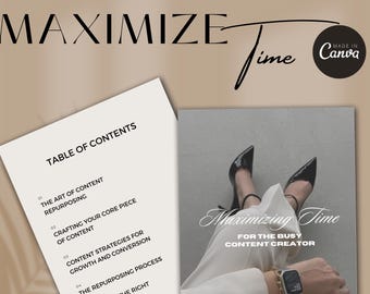 PLR Repurpose Content Guide for Content Creators, Influencers, Social Media Business Owners, Digital Marketers