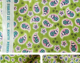 OOP Fabric ~ "Jan Tiny Paisley" by Michael Miller ~ 1.5 yard Continuous Cut ~ One and Only!