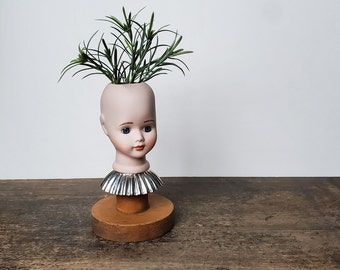 Doll Head Air Plant Display Stand