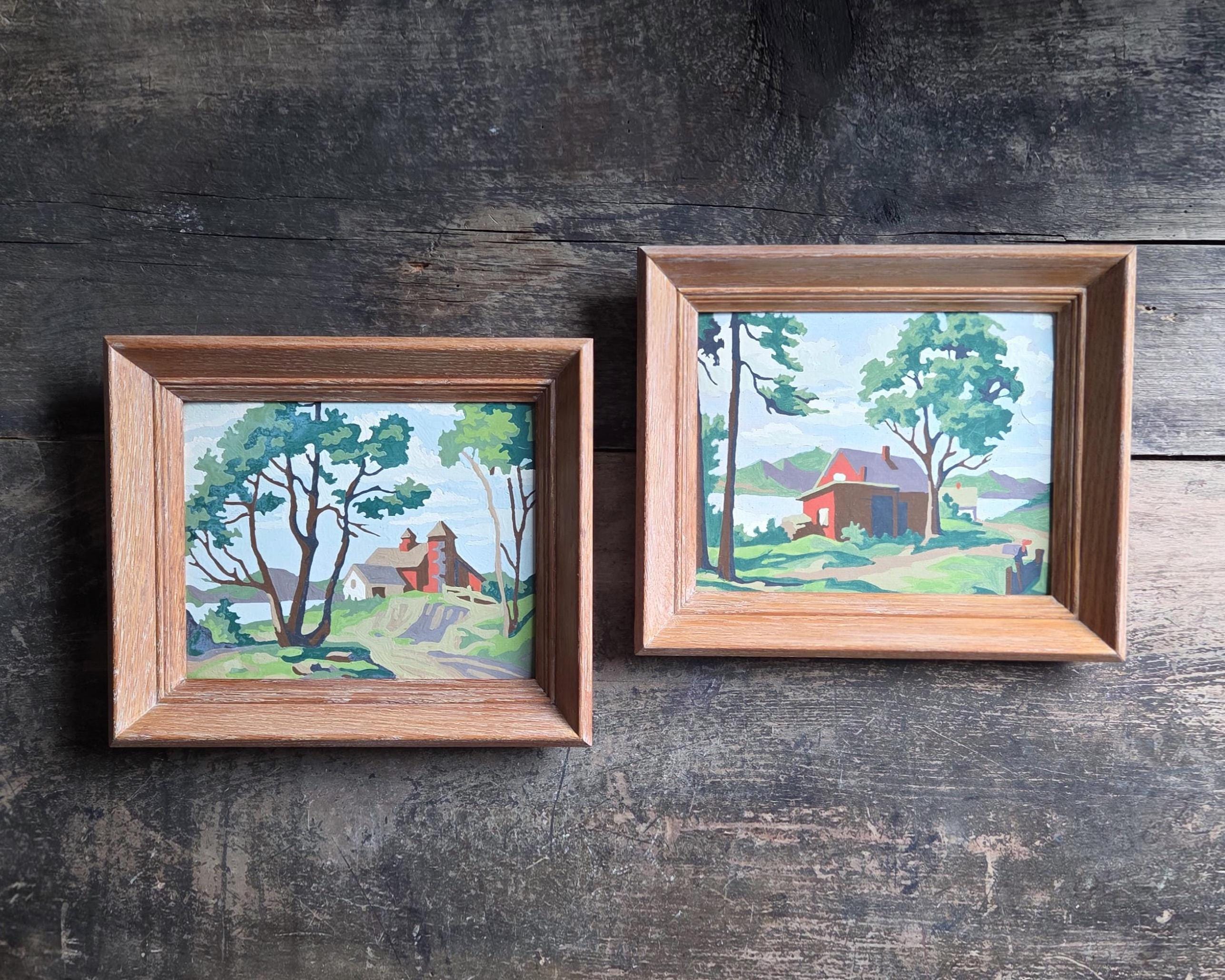 Mid Century Paint by Numbers - Etsy