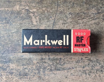 Vintage Markwell RF Master Staples 5,000 Count