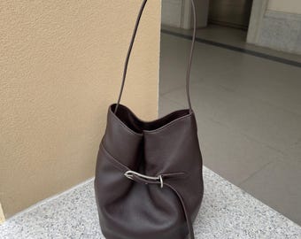 Bolso bandolera de ante, bolso de ante suave para llevar bajo el brazo, bolso de piel para mujer, bolso tote pequeño, elegante bolso de piel