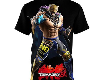 Tekken 8 - King - Unisex Cut & Sew Tee - All Over Print