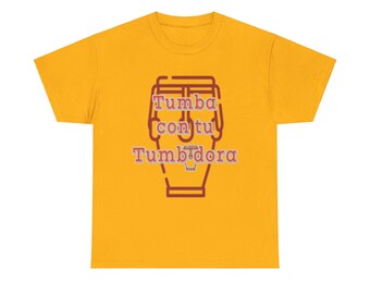 Camiseta Tumba con tu Tumbadora Slang Cuba