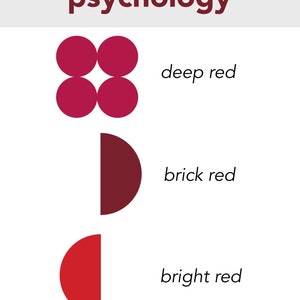 Psychology of red color