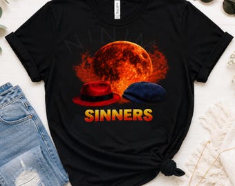 Southern Gothic Shirt, Vampire Horror Tee, Dark Fantasy Graphic T-Shirt, Supernatural Movie Gift, Fedora Art, Unisex Film Tee