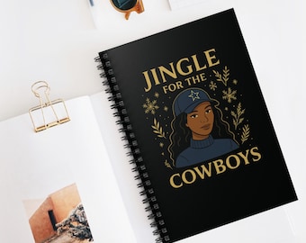 Dallas Cowboys Jingle For the Cowboys Spiral Notebook | Ruled Line
