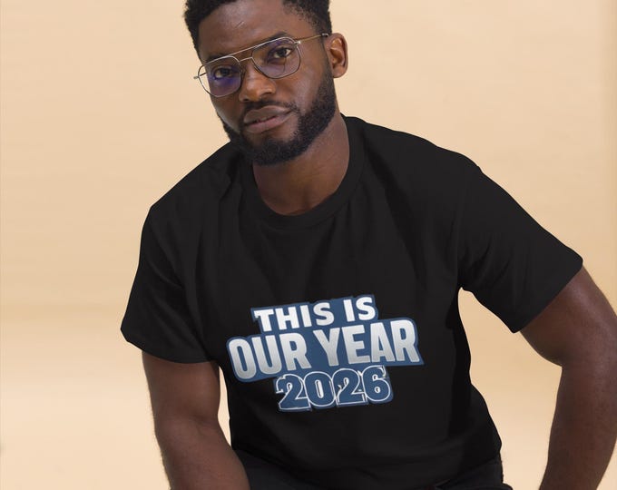 Featured listing image: This Is Our Year 2026 Shirt | Football Fan T-Shirt | Game Day Shirt | Sports Fan Apparel | 2026 Football Tee
