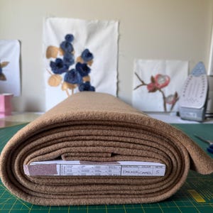 Camel Boiled Wool - 100% Wool