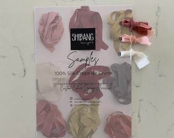 Silk Sample Card