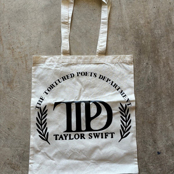 Tortured Poets Department Canvas bag