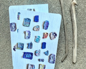 Handstitched Art Sketchbook: Fiber Artist Lay-Flat Notebook