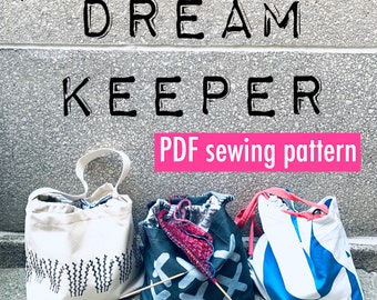 pdf sewing pattern, pdf bag, pdf pattern, bag pattern, project bag pattern, sewing pattern, bag, take along bag pattern, sewing pdf