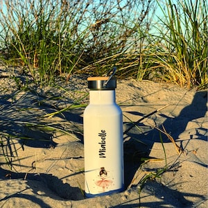 Thermoflasche, Ballerina, personalisiert