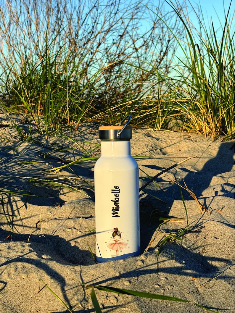 Thermoflasche, Ballerina, personalisiert