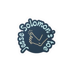 Jesse Solomons Toe Sticker- Summer House Bravo Vinyl Decal, Reality TV Meme Gift, Season 9 Jesse West Ciara Toe-Suck Moment