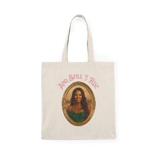 Stacey And Still I Rise RHOP Tote Bag - Bravocon Accessory - Potomac Housewives Canvas Shopper - Funny Bravo Fan Gift