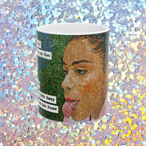 Amaya Papaya Mug - Amaya Song Quote from Love Island USA - I never said I was perfect - Funny Gift for Reality TV Fans and BFFs