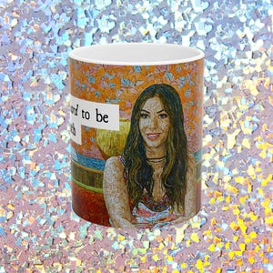 Kristen Doute Empath Christmas Mug - Its So Hard Bravo Gift - Vanderpump Rules The Valley Coffee Cup - Reality TV Fan Holiday Present