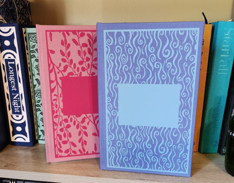 Customizable Book Cover Rose Design for Bookbinding, Vinyl Book Cover Design, Cover Design PNG