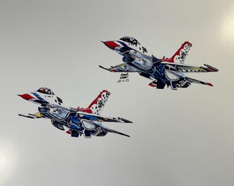 USAF Thunderbirds Opposed Solo’s