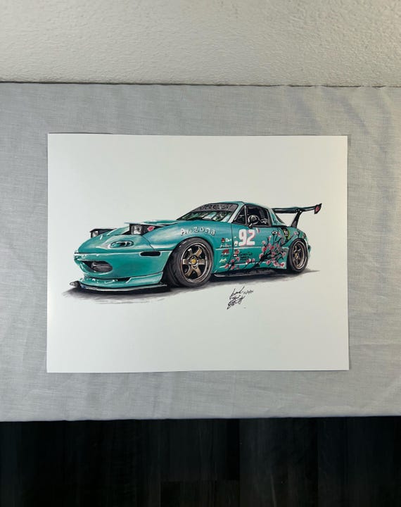 Ryan Kitts Arizona Tea Miata - Etsy