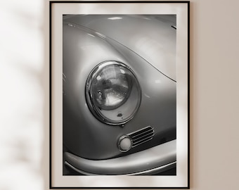 Vintage Porsche Poster, Vintage Porsche Print, Porsche Wall Art, Porsche Poster, Porsche Print, Classic Car Wall Art, Old Porsche