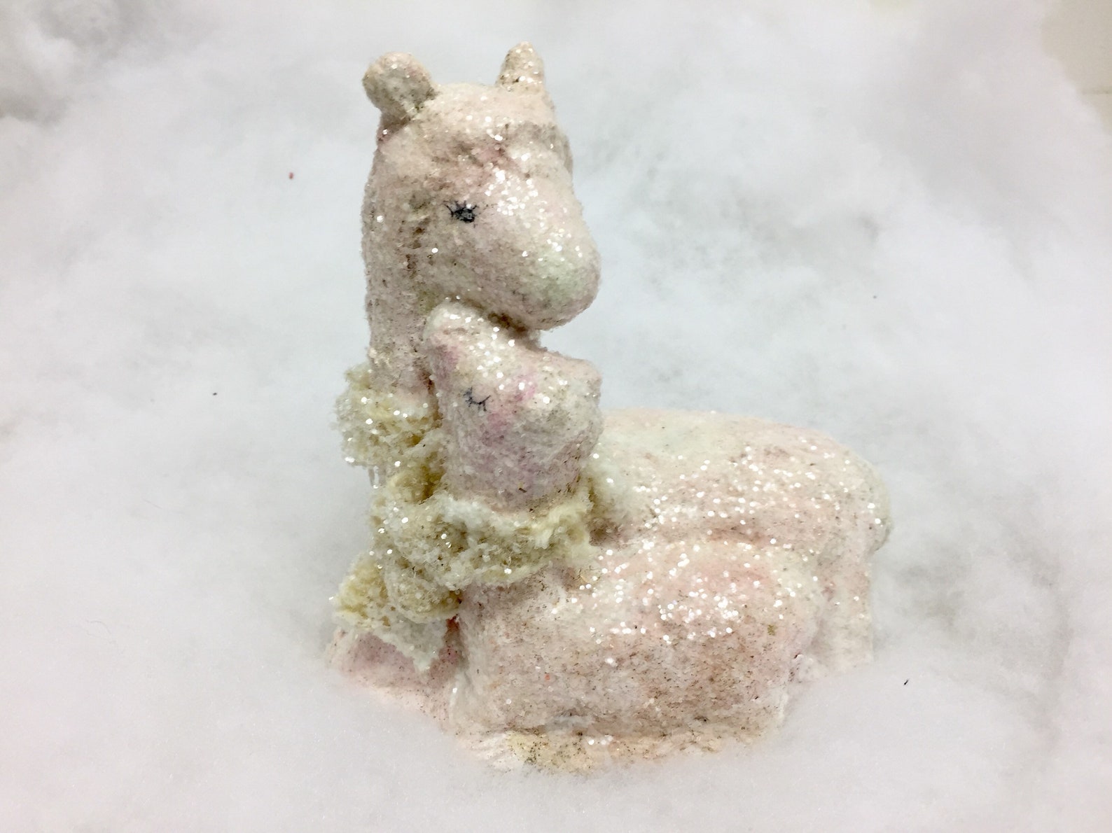 Llama Teena Flanner Paper Mache Papier Mache Original Mother Etsy