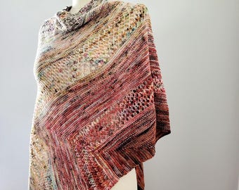 Find Your Fade Knit Shawl