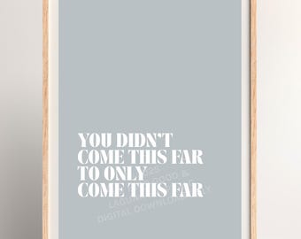 Motivational Quote Print: Neutral Boho Wall Art (Digital Download, 5x7 8.5x11 JPG PDF