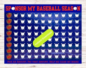 Sponsor My Baseball Season Fundraiser