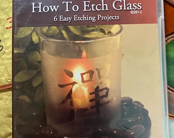 How To Etch Glass Video. 6 etching projects by Patricia Rawlinson