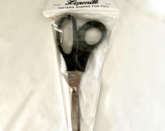 Leponitt Foil Pattern Shears for Stained Glass